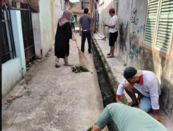 Jaga kebersihan, Kecamatan Medan Perjuangan Gelar Gotong Royong Bersama