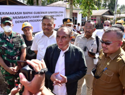 Tinjau Proyek Pembangunan Jalan di Nias, Edy Rahmayadi :  Semoga Bisa Dongkrak Perekonomian Daerah