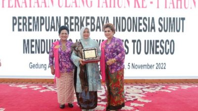 Lestarikan Kebaya, Nawal Lubis Ajak PBI Sumut Libatkan Generasi Melenial