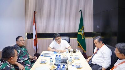 Kolaborasi Dengan Pemko Medan,Danlantamal I Belawan Dukung Penanganan Banjir Rob 