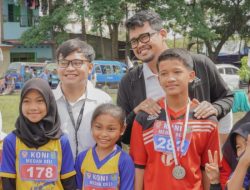 Gelar Fun Run Untuk Anak SD, Bobby Nasution Apresiasi KONI Medan Deli 