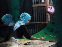 Batik Langgam Tetap Produksi Walau Tanpa Pesanan