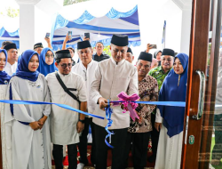 Resmikan Masjid Baitul Muttaqin Sudji, Musa Rajekshah Ajak Masyarakat Untuk Makmurkan Masjid