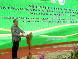 Hadiri Pelantikan IKA UNRI Sumut, Edy Rahmayadi : Pentingnya Loyalitas Organisasi