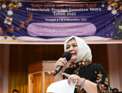 Perayaan Natal Pemprov Sumut, Nawal Lubis Berbagi dengan Jemaat GKPB MDC Pemantangsiantar