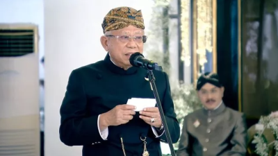 Usai Sah Menjadi Suami Istri, Ini Wejangan Wapres Ma’ruf Amin ke Kaesang dan Erina