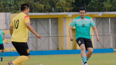 Laga Persahabatan Antar Kepala Daerah, Bobby Nasution Cetak Satu Gol
