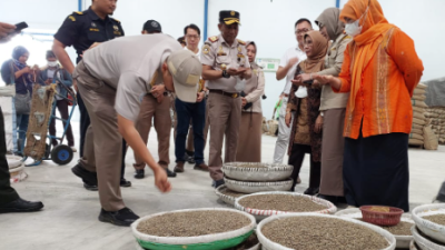 Karantina Pertanian Belawan Serahkan Sertifikat Kesehatan Kopi Senilai 10,9 Miliar