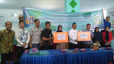 Pemprov Sumut Bayarkan Ganti Rugi Lahan Pembangunan Islamic Center