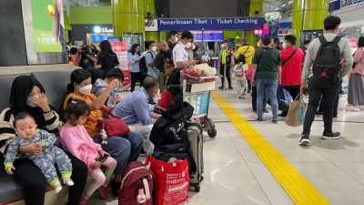 Selama Liburan Tahun Baru 2023, Sebanyak 9,6 Juta Orang Gunakan Transportasi Umum