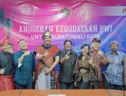 PWI Beri Bobby Nasution Anugerah Kebudayaan 2023, Ini Alasannya