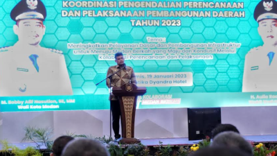Wali Kota Medan : Ancaman Resesi Jangan Menghambat Target Pembangunan