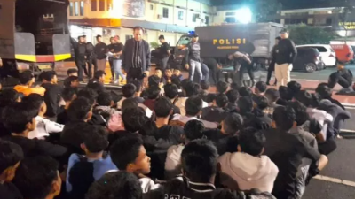 23 Dari Puluhan Remaja Yang Ditangkap Saat Malam Imleh Terindikasi Narkoba