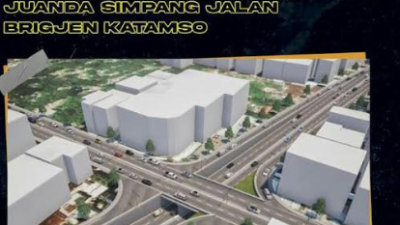 Atasi Kemacetan,  Pemko Akan Bangun Underpass di 3 Titik di Kota Medan