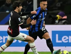Gol Lautaro Martinez Bawa Inter Tundukan AC Milan 1-0