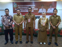 Tingkatkan Kompetensi, BKD&PSDM Kota Medan Gelar Pelatihan Kepamongprajaan Bagi Perangkat Kelurahan