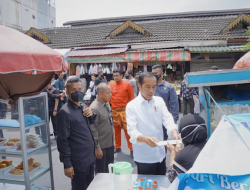 Jokowi Kunjungi Pasar Bakti & Pasar Halat, Sebut Harga Masih Baik