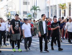 Presiden Jokowi Hadir di CFD, Warga Medan Antusias dan Kaget