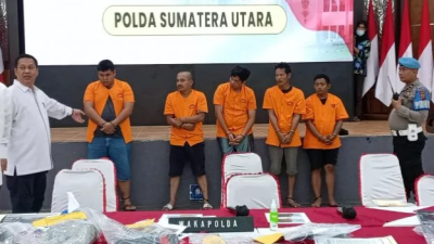 Polisi Ringkus 5 Pelaku Penembakan Mantan Anggota DPRD Langkat, Motifnya Persaingan Bisnis Sawit