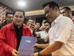 Gantikan Iwan Bule, Erick Thohir Terpilih jadi Ketum PSSI