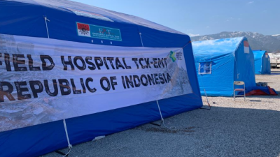 Rumah Sakit Lapangan Indonesia di Turkiye Layani 130 Warga Hassa
