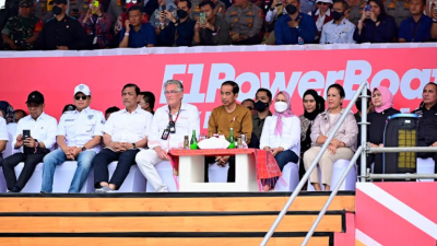 Keseruan F1H20 Danau Toba, Mulai Dari Presiden Hingga Masyarakat Tumpah Ruah di Balige