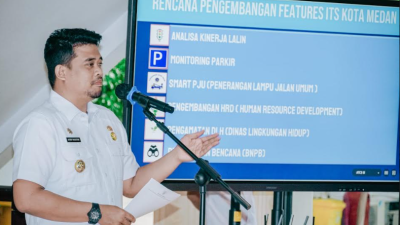 Serahkan Aplikasi LEV Kepada Polda Sumut, Bobby Nasution: Tingkatkan Kepatuhan  Masyarakat Berlalulintas