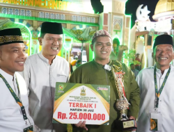 Jadi Juara 1 Hafidz di MTQ Kota Medan, Muhammad Rizqi Mubarok : Murojaah 3 Juz Setiap Hari