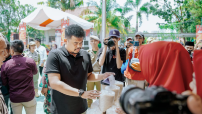 151 Titik Pasar Murah Dibuka, Bobby Nasution : Kendalikan Inflasi & Stabilitas Harga