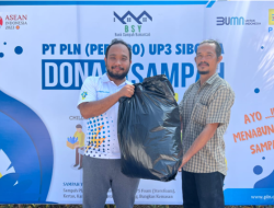 Peduli Akan Lingkungan, PLN Bersama Bank Sampah Yamantab Gelar Donasi Sampah