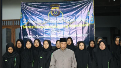 Dengan Semangat Ramadan, Santri Ponpes Pesawat Ikut Aktif Cegah Kejahatan Jalanan di Yogya