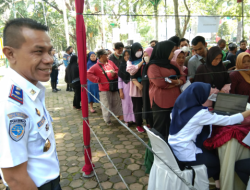 Mudik Bareng Pemko Medan 2023, Ratusan Warga Antusias Mengantri Tiket