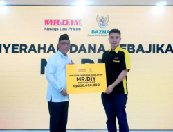 Gandeng Baznas, MR.DIY Salurkan Donasi Kepada 500 Keluarga Indonesia Pra Sejahtera