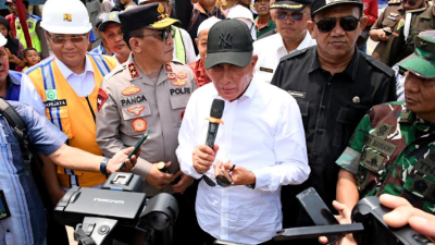 Tinjau Penggunaan Jembatan Sei Wampu, Edy Rahmayadi :  Akan Perlancar Arus Mudik dan Lebaran