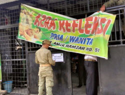 Langgar Aturan, Tim Gabungan Pemko Medan Segel Azra Refleksi