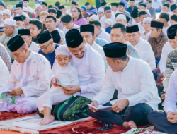 Shalat Idul Fitri Bersama Ribuan Warga, Bobby Nasution : Jaga Kesehatan, Ketertiban & Kenyamanan