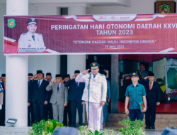 Bobby Nasution Pimpin Upacara Peringatan Hari Otda XXVII