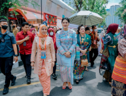 Dampingi Ibu Negara, Bobby Dan Kahiyang Ayu Tinjau Expo Dekranas
