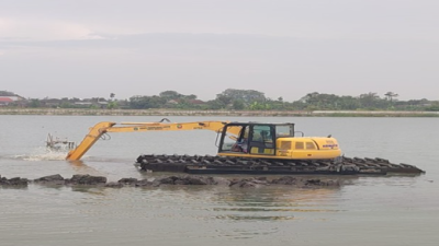 Dalam Sebulan, 4.000 Meter Drainase di Medan Utara Tuntas Dinormalisasi 