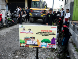 Normalisasi Drainase di Perbatasan Medan-Deliserdang, Pemko Medan Gelar Gotong Royong Massal