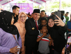 Nawal Lubis Buka Perlombaan Merangkai Bunga Nusantara dan Menghias Nasi Tumpeng