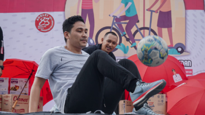 Ada Freestyle Soccer di CFD Kota Medan, Komunitas menilai Sarana Olahraga yang Dibangun Pemko Medan dapat Digunakan Sebagai Tempat Latihan