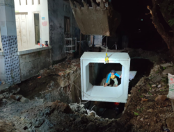 Atasi Genangan Air di Kawasan Kesawan dan Lapangan Merdeka, Dinas SDABMBK Tingkatkan Saluran Subdrainase di Jalan A Yani VII