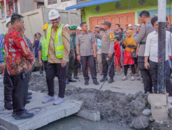 Bobby Nasution Minta Pemasangan U-Ditch  Harus Baik, Tepat Waktu, Tidak Ganggu Aktifitas Warga