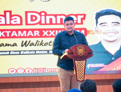Ingin Medan Jadi Kota Besar Lewat SDM, Bobby Nasution Minta Dukungan IPM Mewujudkannya