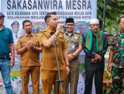 Wujudkan Program Prioritas Wali kota, Kelurahan Masjid Launching Sakasanwira Mesra