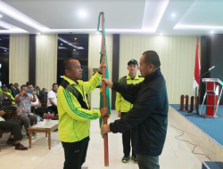 Kepala Dispora Lepas Kontingen Sumut Ikuti POPNAS XVI Sumsel