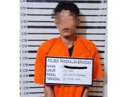 Suami yang Bakar Istri Siri di Langkat Diciduk di Aceh Tamiang