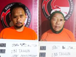 Kompak Jual Sabu, Ibu dan Anak di Tanjungbalai Diringkus Polisi