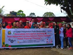 USU Luncurkan Aplikasi Peduli Stunting di Desa Bah Liran Siborna